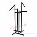 4 arm garment rack for clothes shop